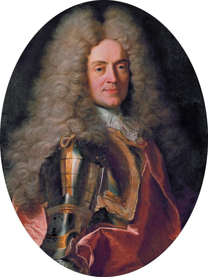 Portret Anton Ulrich, księcia Brunszwiku - Hyacinthe Rigaud