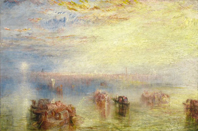 Podejście do Wenecji - J. M. W. Turner