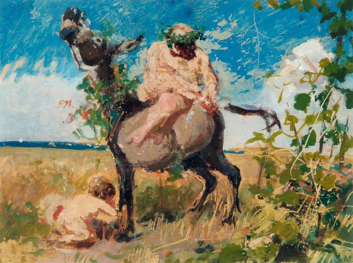 Silène - Arnold Böcklin - Alpha Reproduction