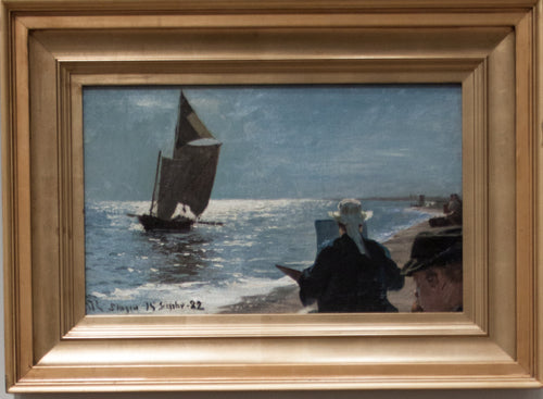 Artyści na plaży południowej w Skagen - Peder Severin Krøyer