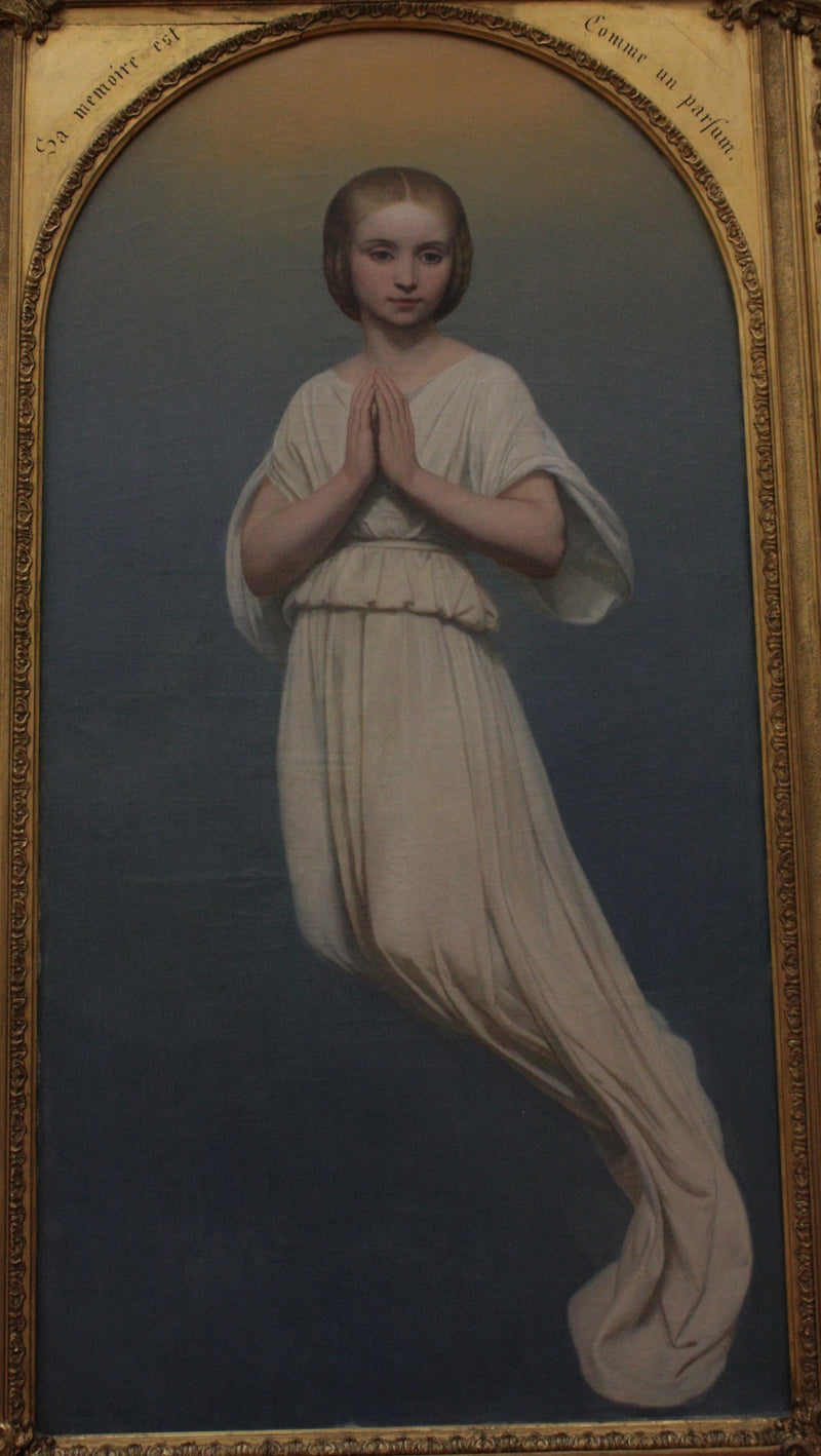 Anioł przedstawiający Pannę de Montblanc po jej śmierci - Ary Scheffer