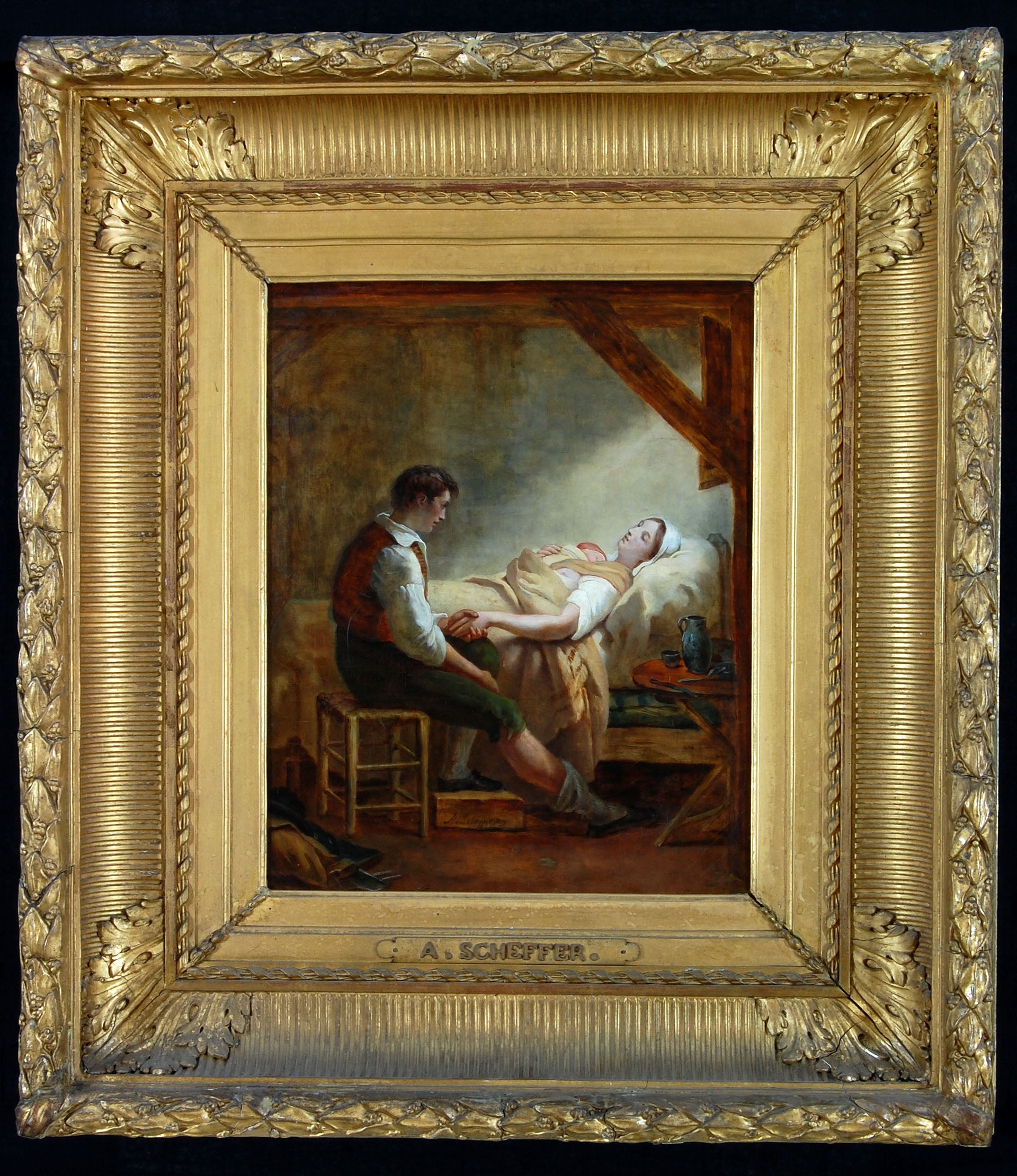 Femme en couches - Ary Scheffer - Alpha Reproduction