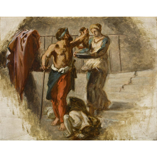 La Décollation de Saint Jean Baptiste - Eugène Delacroix