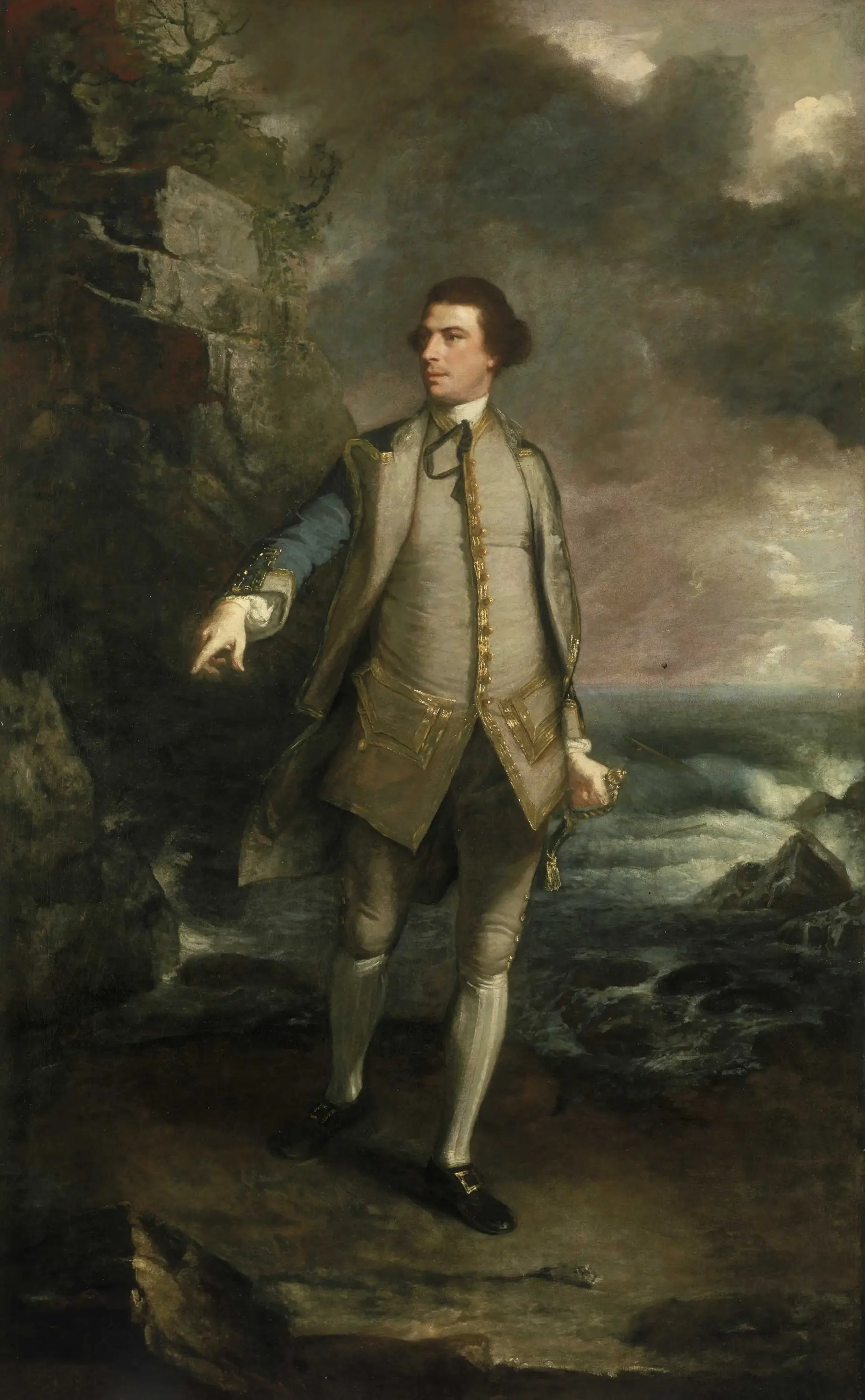 Capitaine l’honorable Augustus Keppel 1725-1786 - Joshua Reynolds - Alpha Reproduction