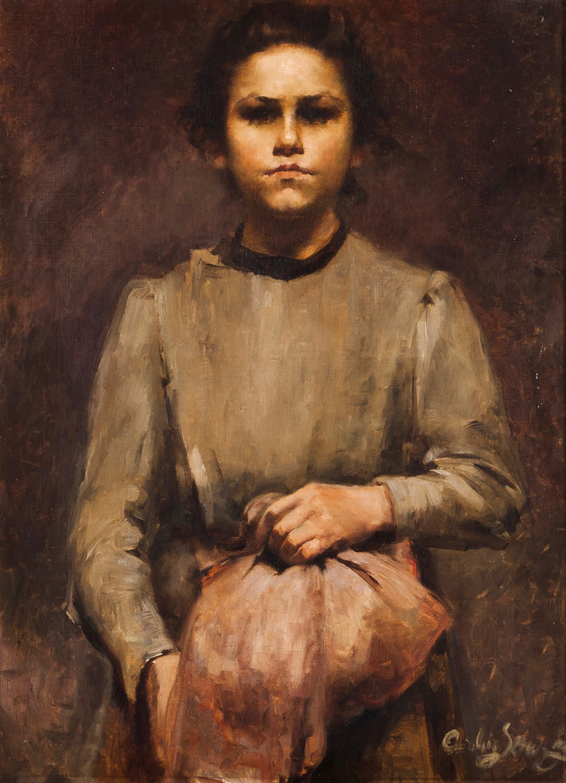 Portrait de jeune fille - Aurélia de Sousa