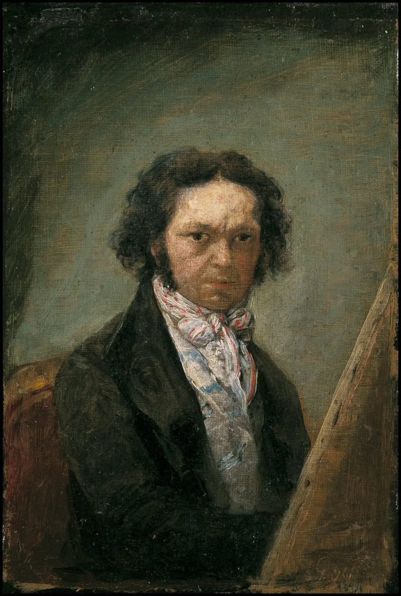 Autoportret na lnie - Francisco de Goya