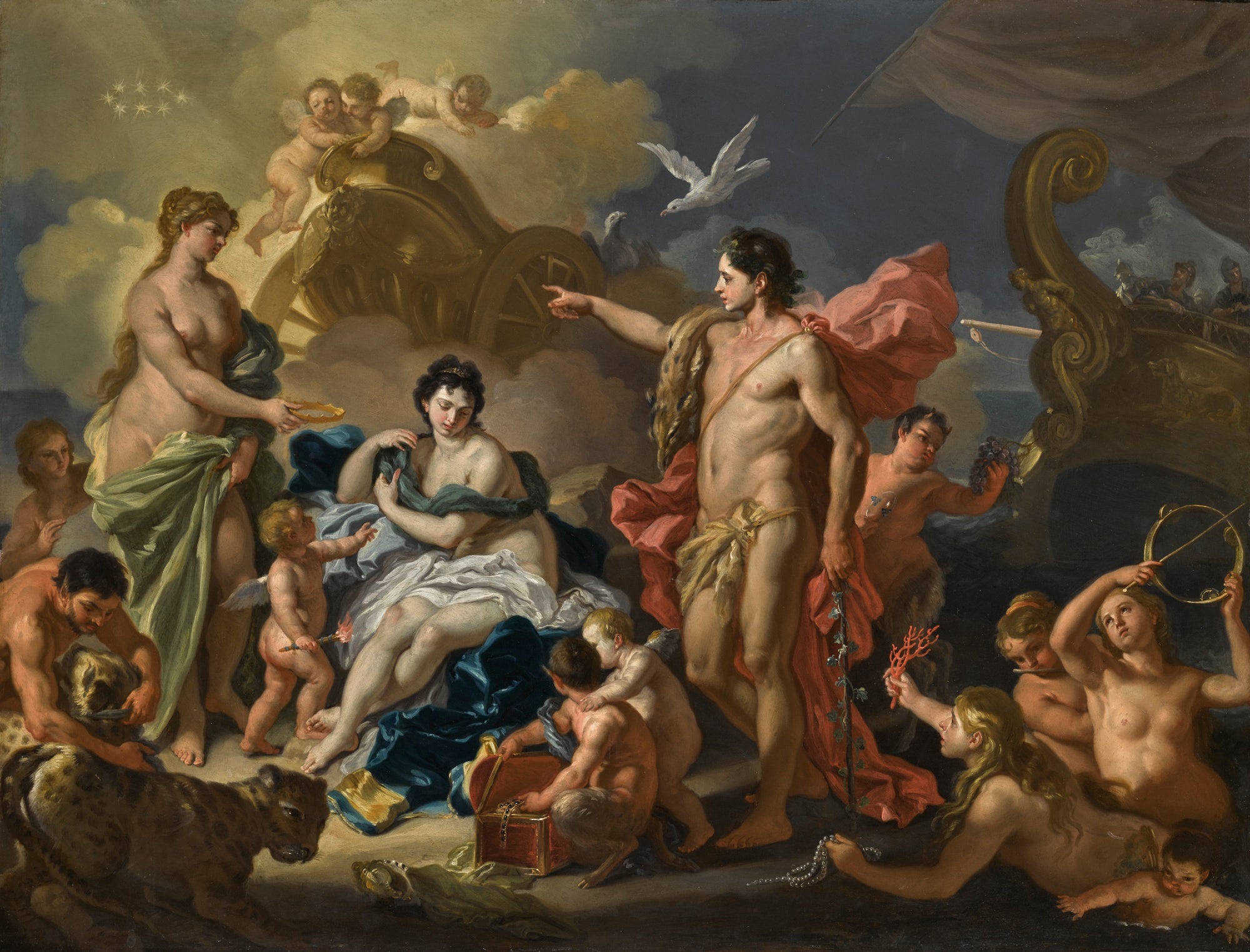 Bacchus et Ariane - Francesco Solimena - Alpha Reproduction