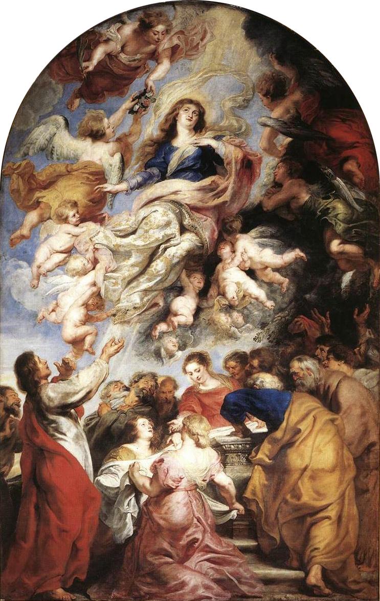 Wniebowzięcie Najświętszej Maryi Panny - Peter Paul Rubens