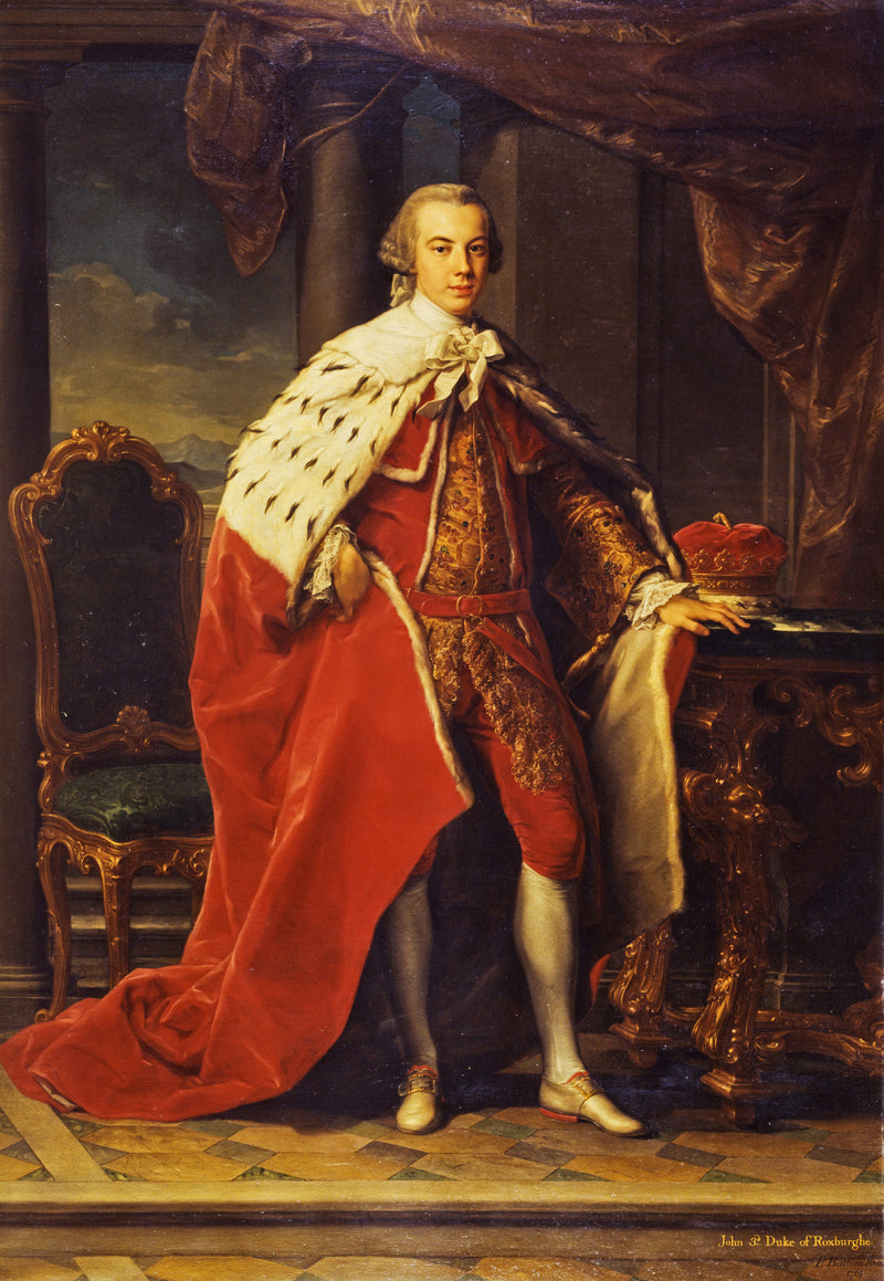 John Ker, 3. książę Roxburghe, 1740 - 1804. Bibliofil - Pompeo Batoni