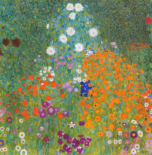 🌸🎨 Ogród przydomowy – Gustav Klimt (ok. 1907)