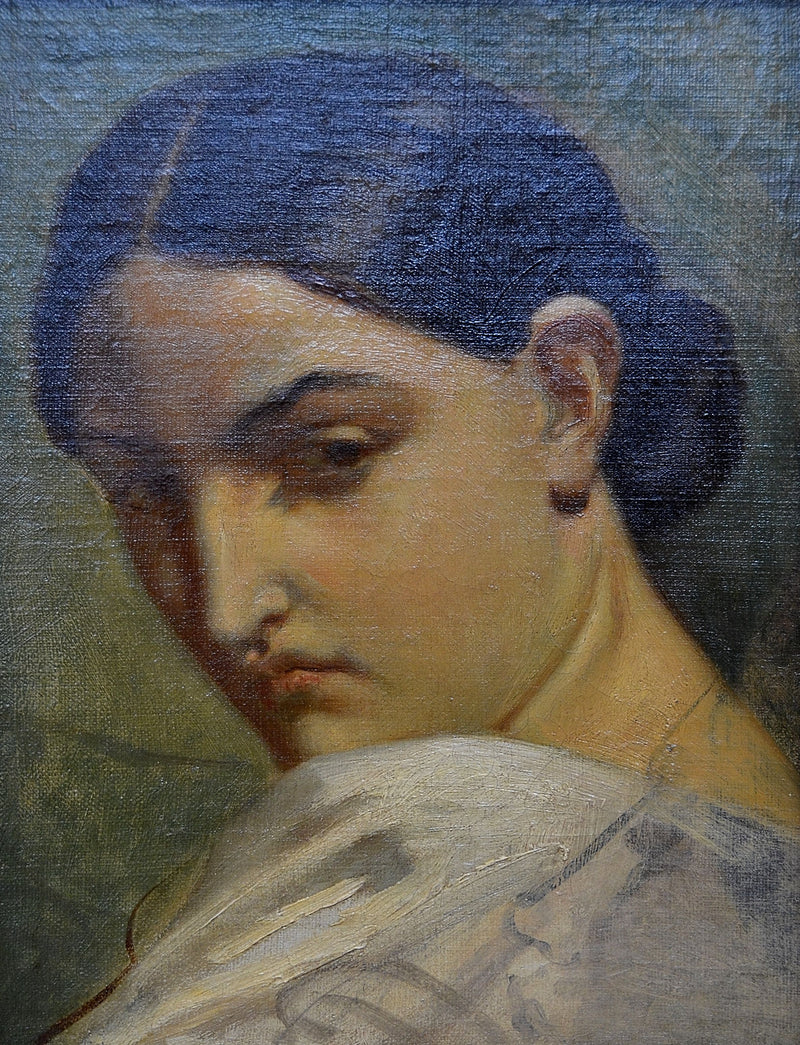 Głowa Włoszki - Théodore Chassériau