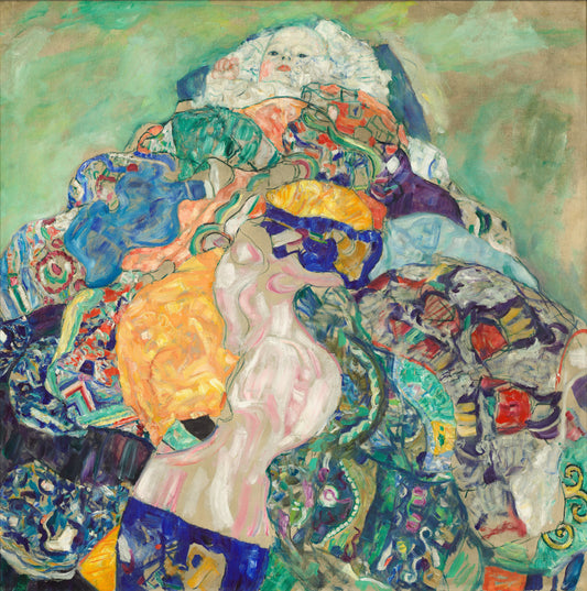 👶🎨 Niemowlę w kołysce – Gustav Klimt (1917–1918)