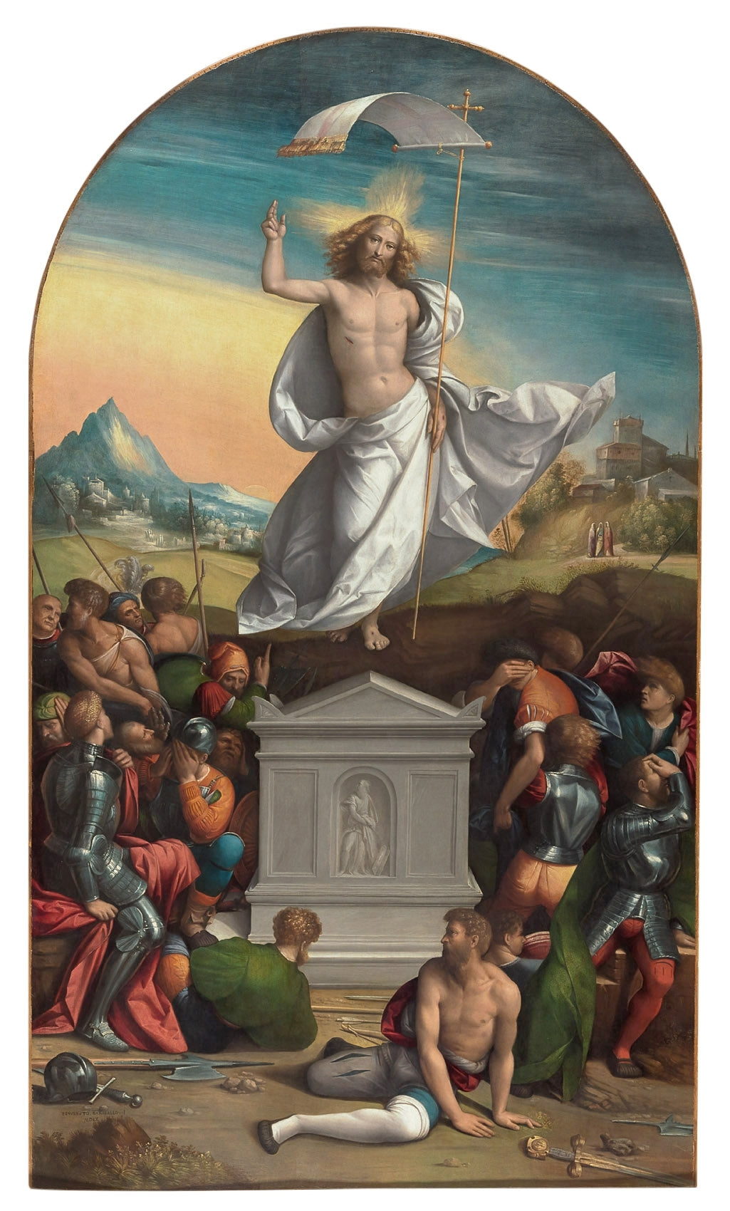 Résurrection du Christ - Benvenuto Tisi