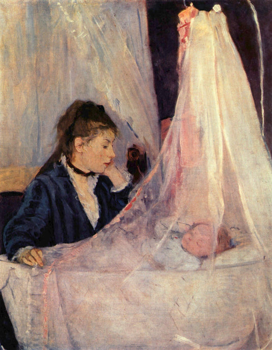 👩‍🍼 Kołyska – Berthe Morisot (1872)