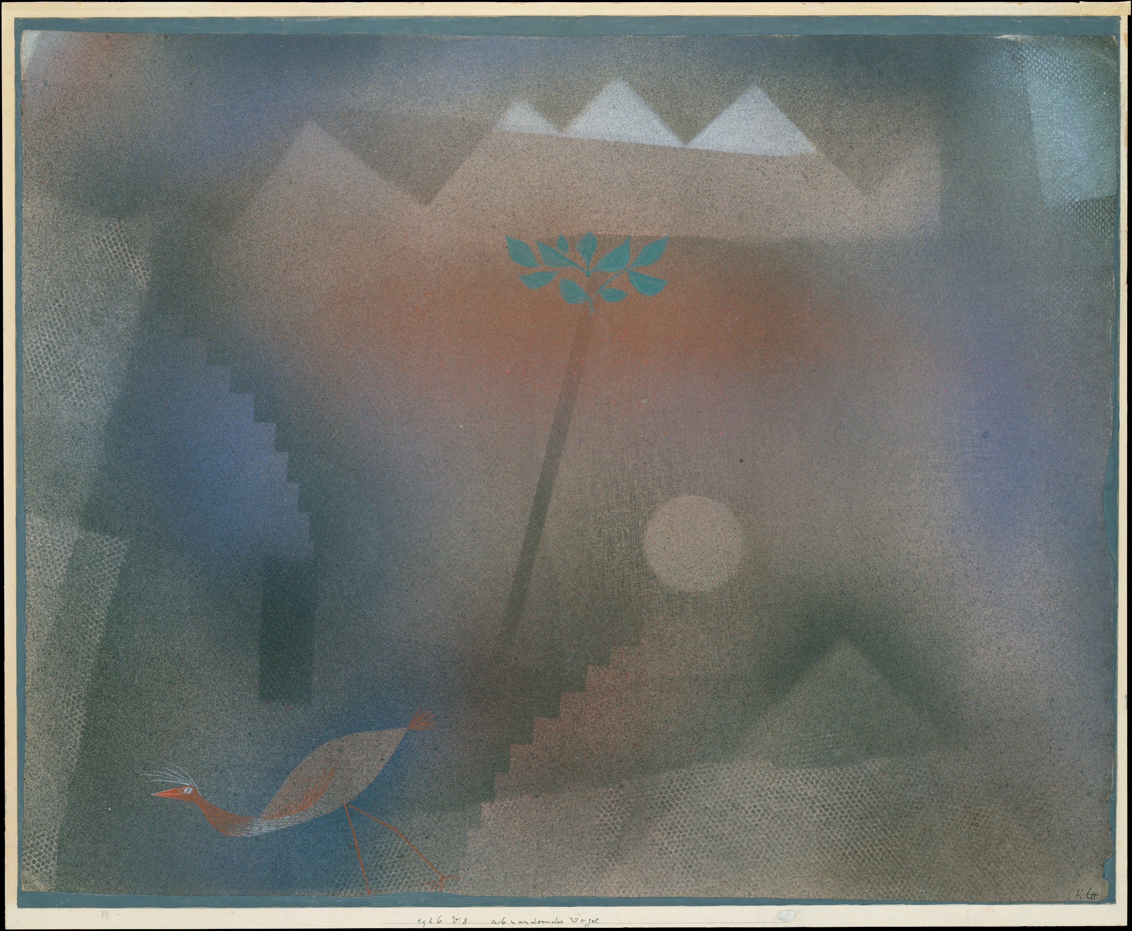Wędrujący ptak - Paul Klee