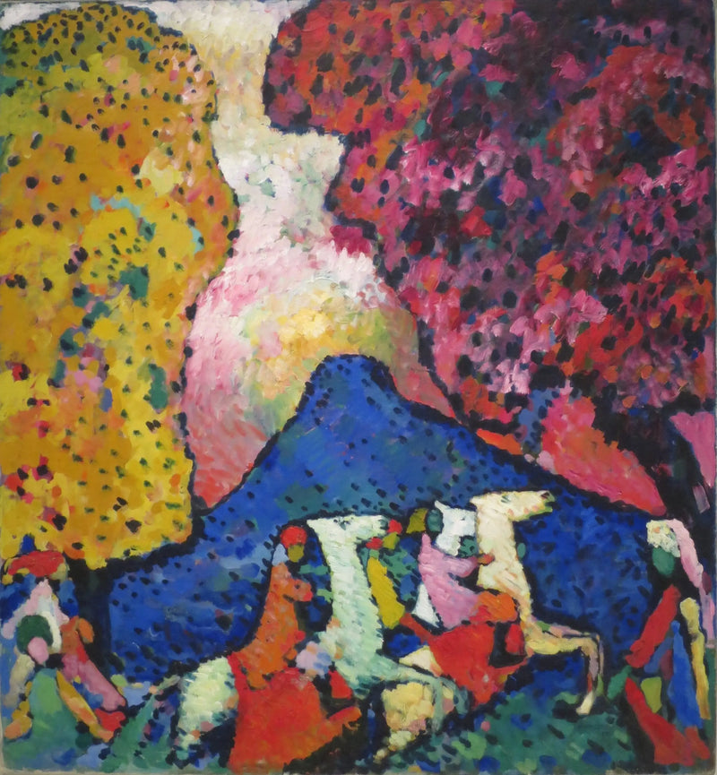 Niebieska góra - Wasilij Kandinsky