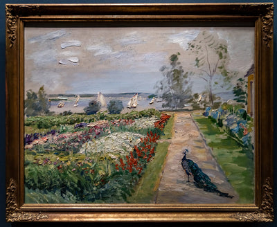 Flower Garden I in Neu Cladow - Max Slevogt - Alpha Reproduction