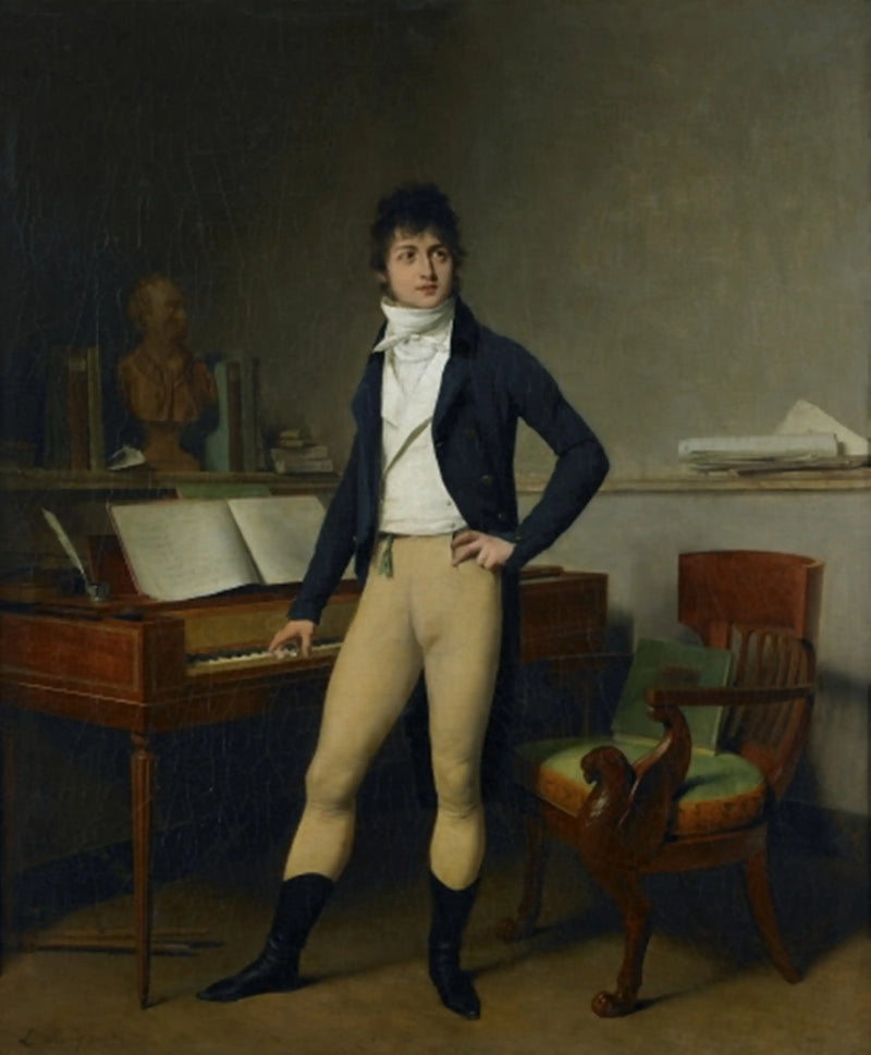 Portret kompozytora François Adrien Boieldieu - Louis-Léopold Boilly
