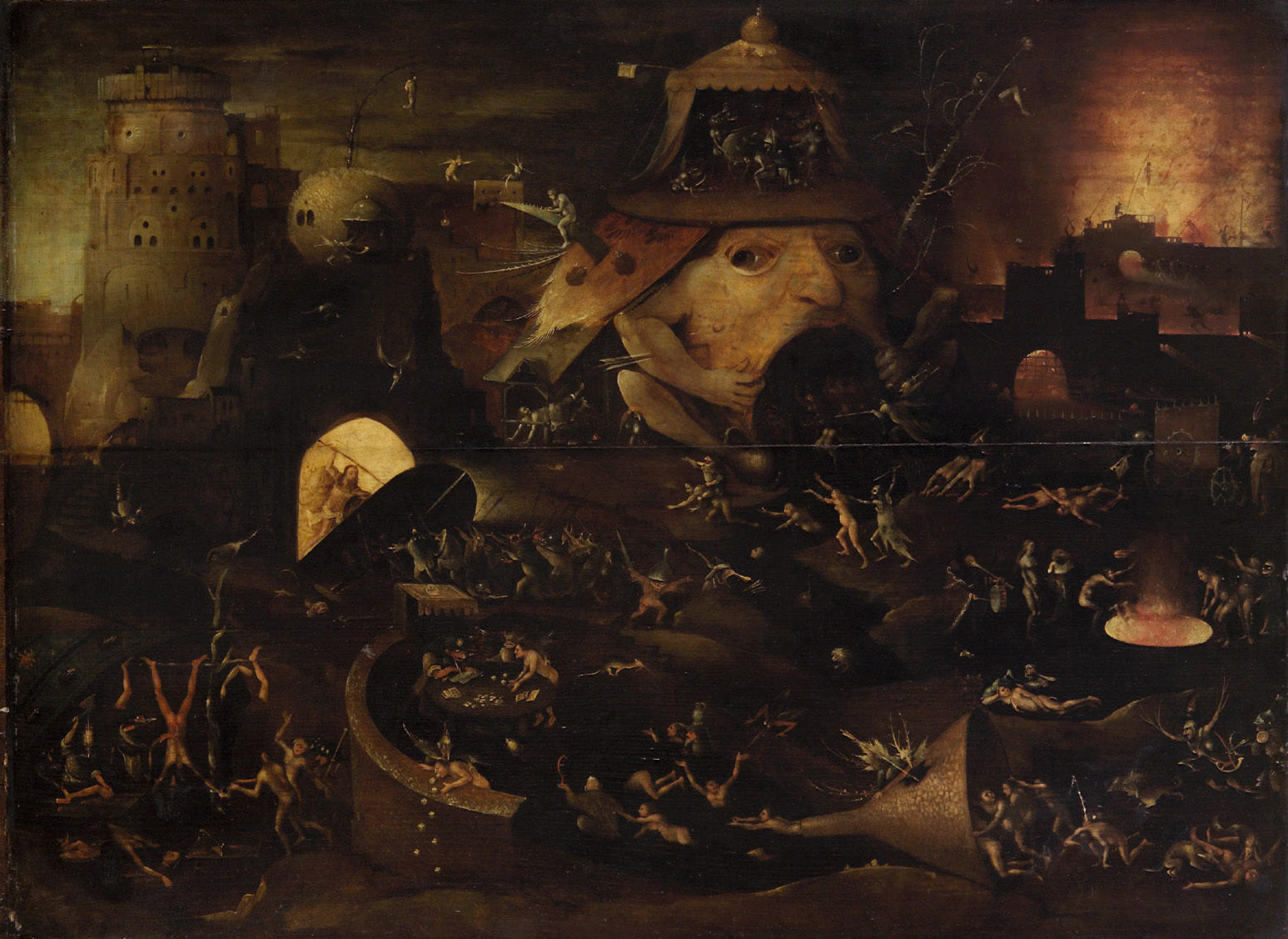Chrystus w limbach - Hieronymus Bosch