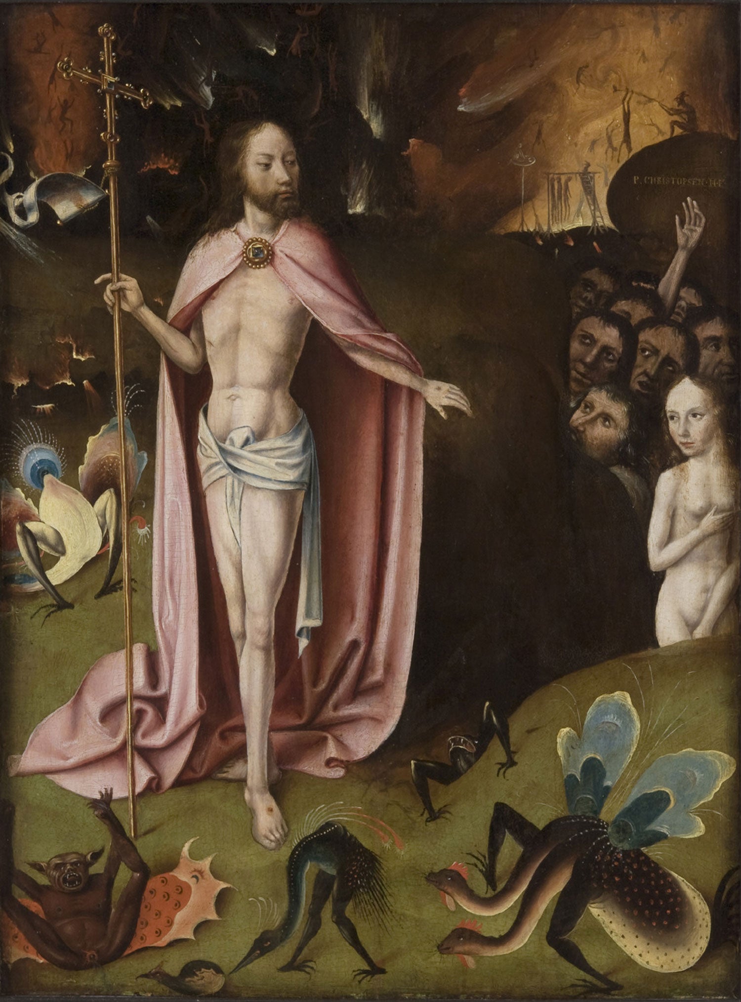 Chrystus w limbach - Hieronymus Bosch