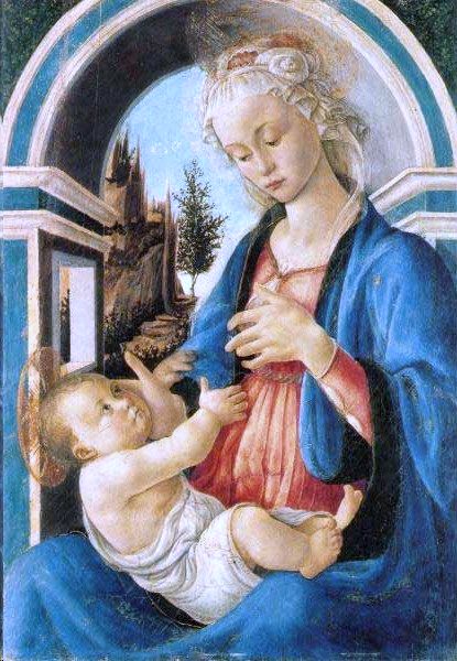 Madonna z Dzieciątkiem - Sandro Botticelli