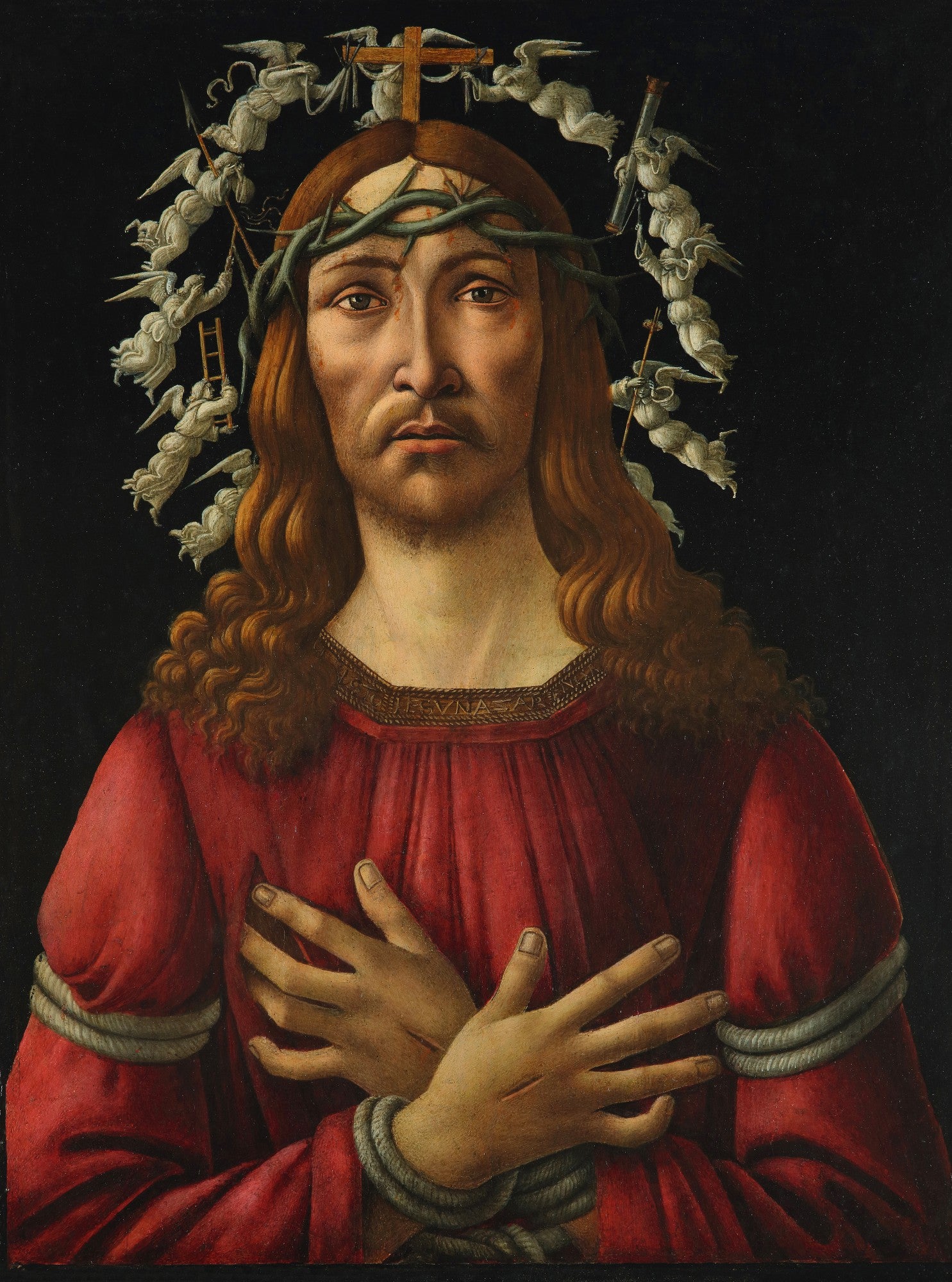 Chrystus jako człowiek boleści - Sandro Botticelli