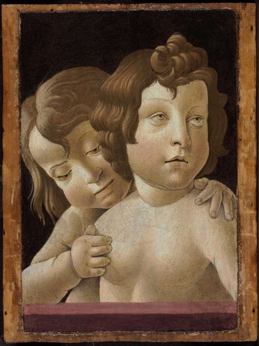 Dzieciątko Jezus i mały Jan Chrzciciel - Sandro Botticelli