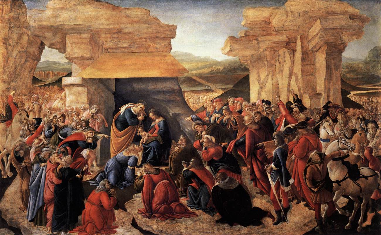 Adoracja magów - Sandro Botticelli