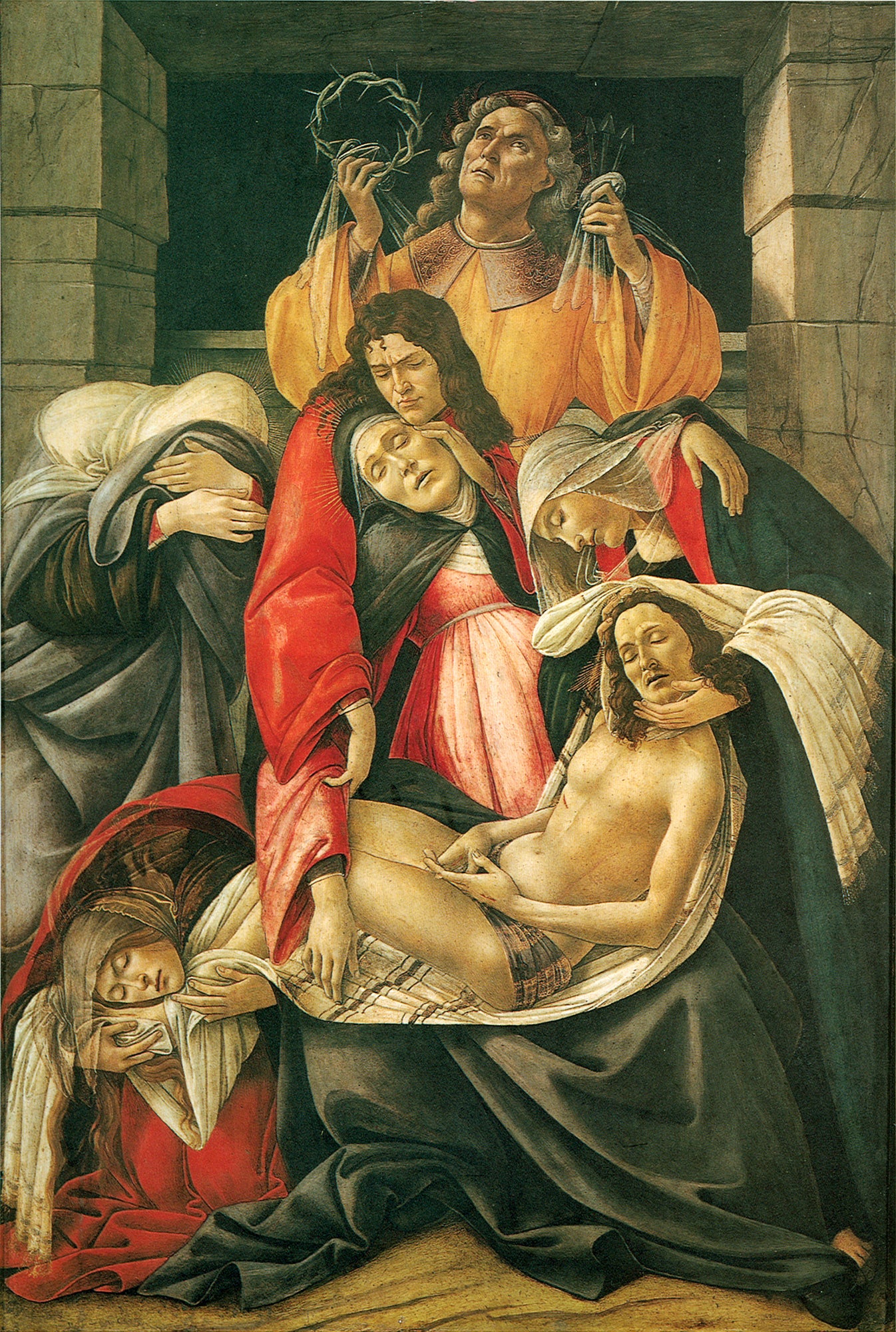 Lamentacja nad martwym Chrystusem - Sandro Botticelli