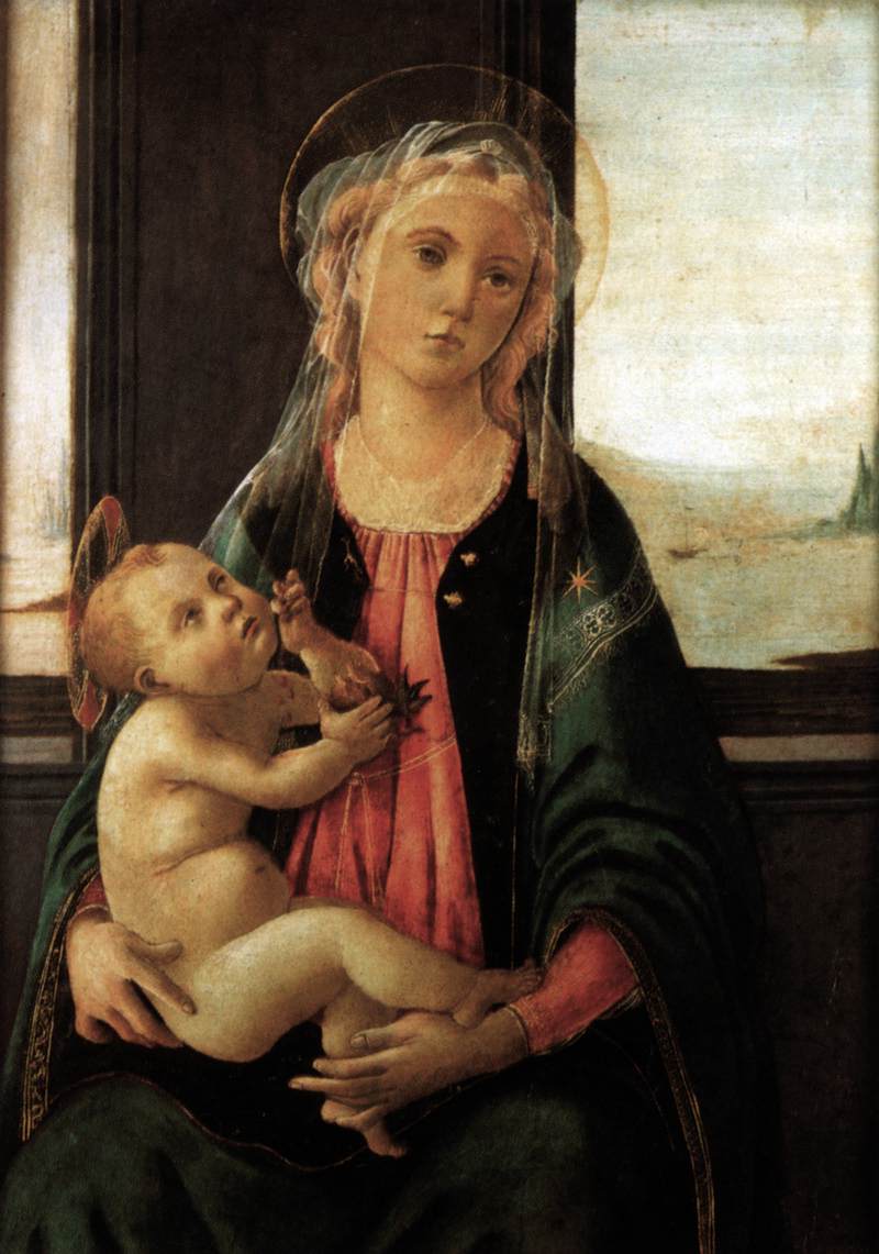 Madonna morska - Sandro Botticelli