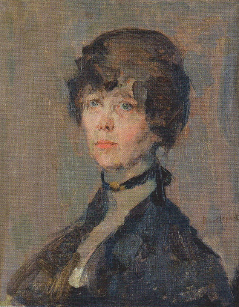 Holenderska pisarka Ina Boudier-Bakker (1875-1966). - Isaac Israëls