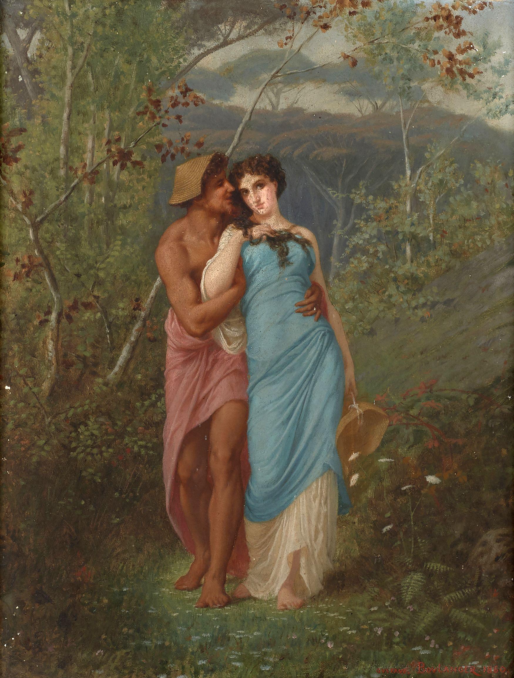 Galathée et le berger Athis - Gustave Boulanger
