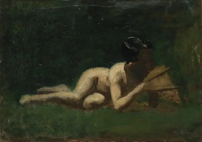 Garçon allongé - Thomas Eakins - Alpha Reproduction