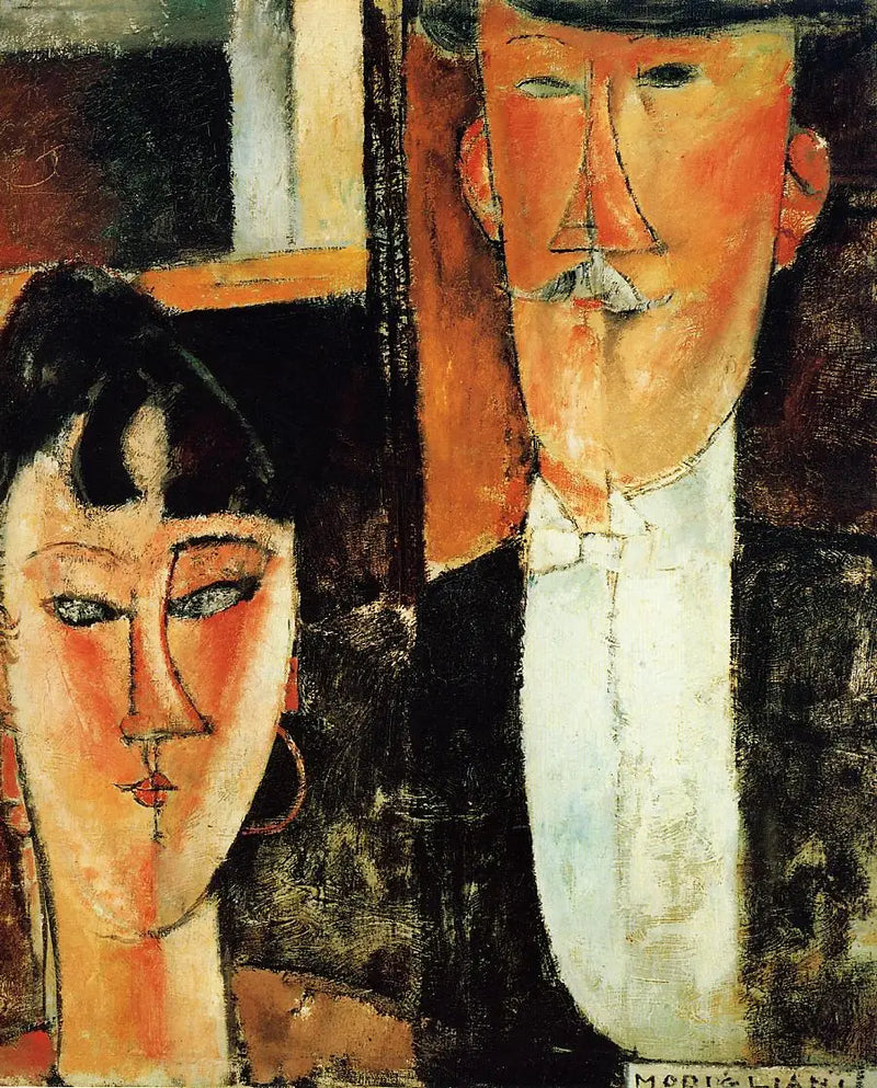 Panna Młoda i Pan Młody - Amedeo Modigliani