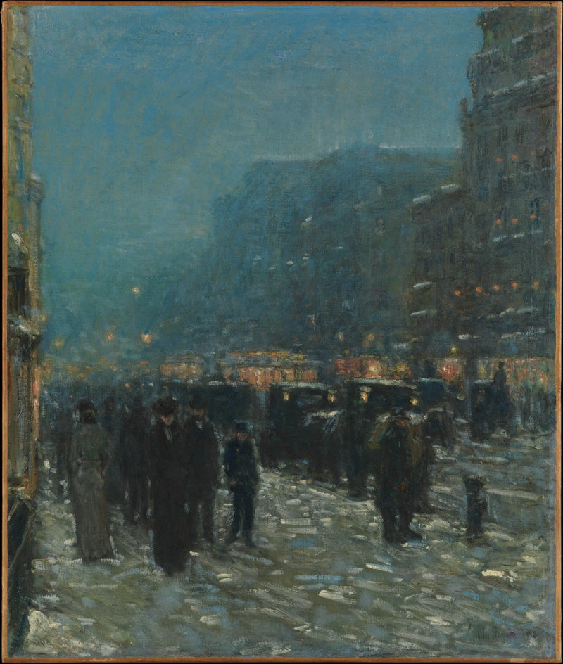 Broadway i 42. ulica - Childe Hassam
