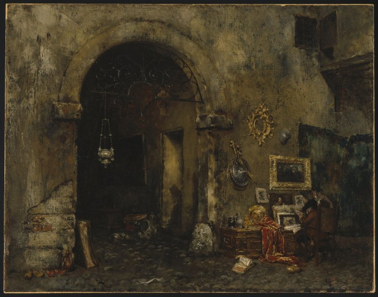 La boutique de l'antiquaire - William Merritt Chase