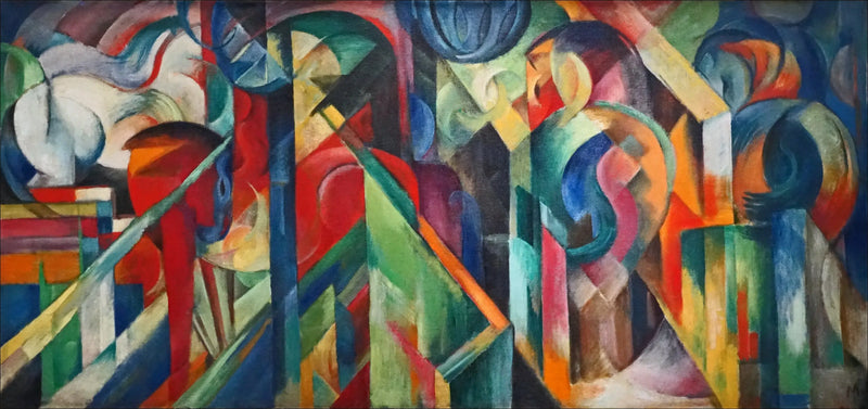 Stajnie - Franz Marc