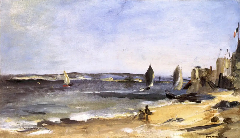 Arcachon, piękna pogoda - Édouard Manet