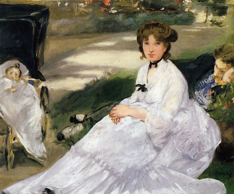 W Ogrodzie - Édouard Manet