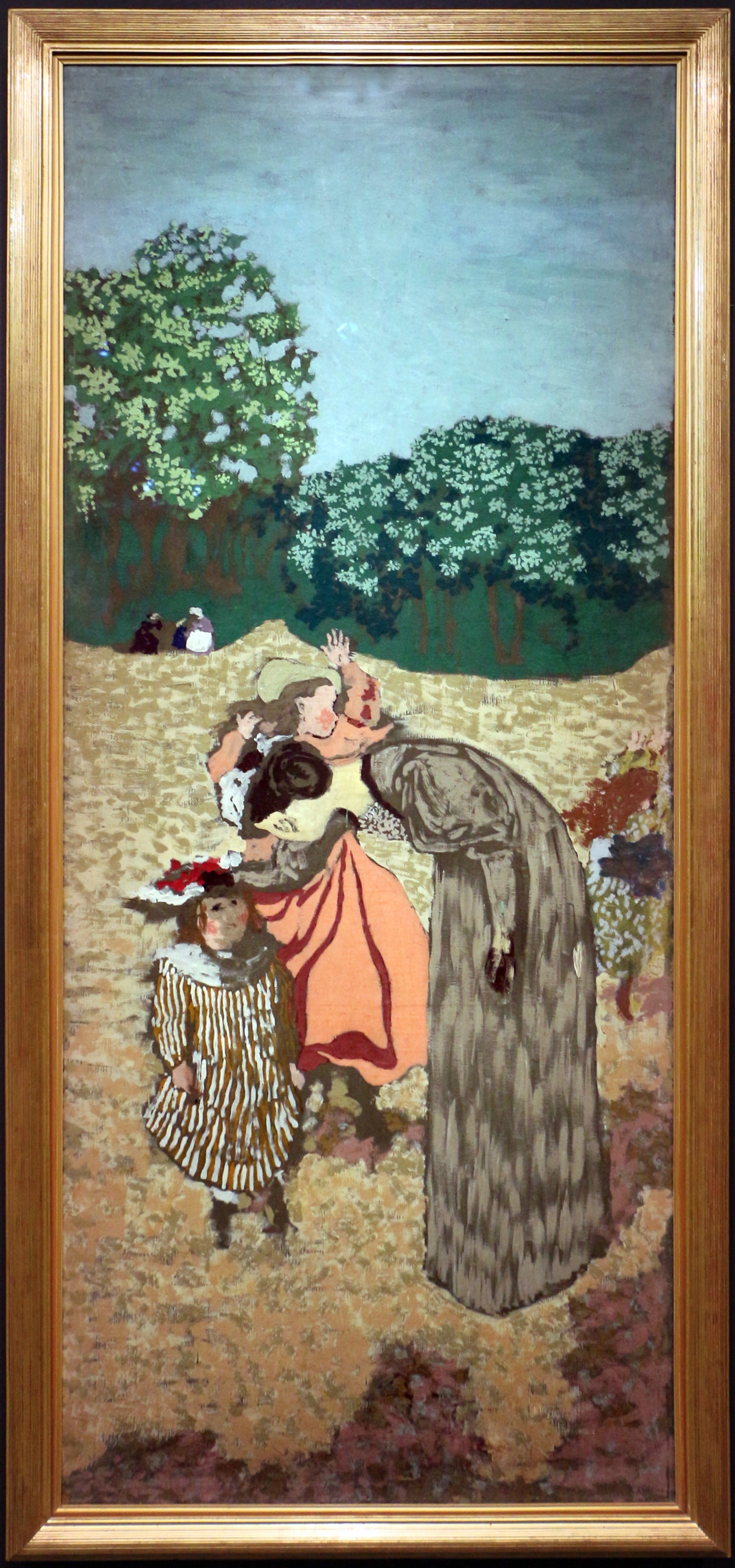 Jardins publics : l'interrogatoire - Édouard Vuillard