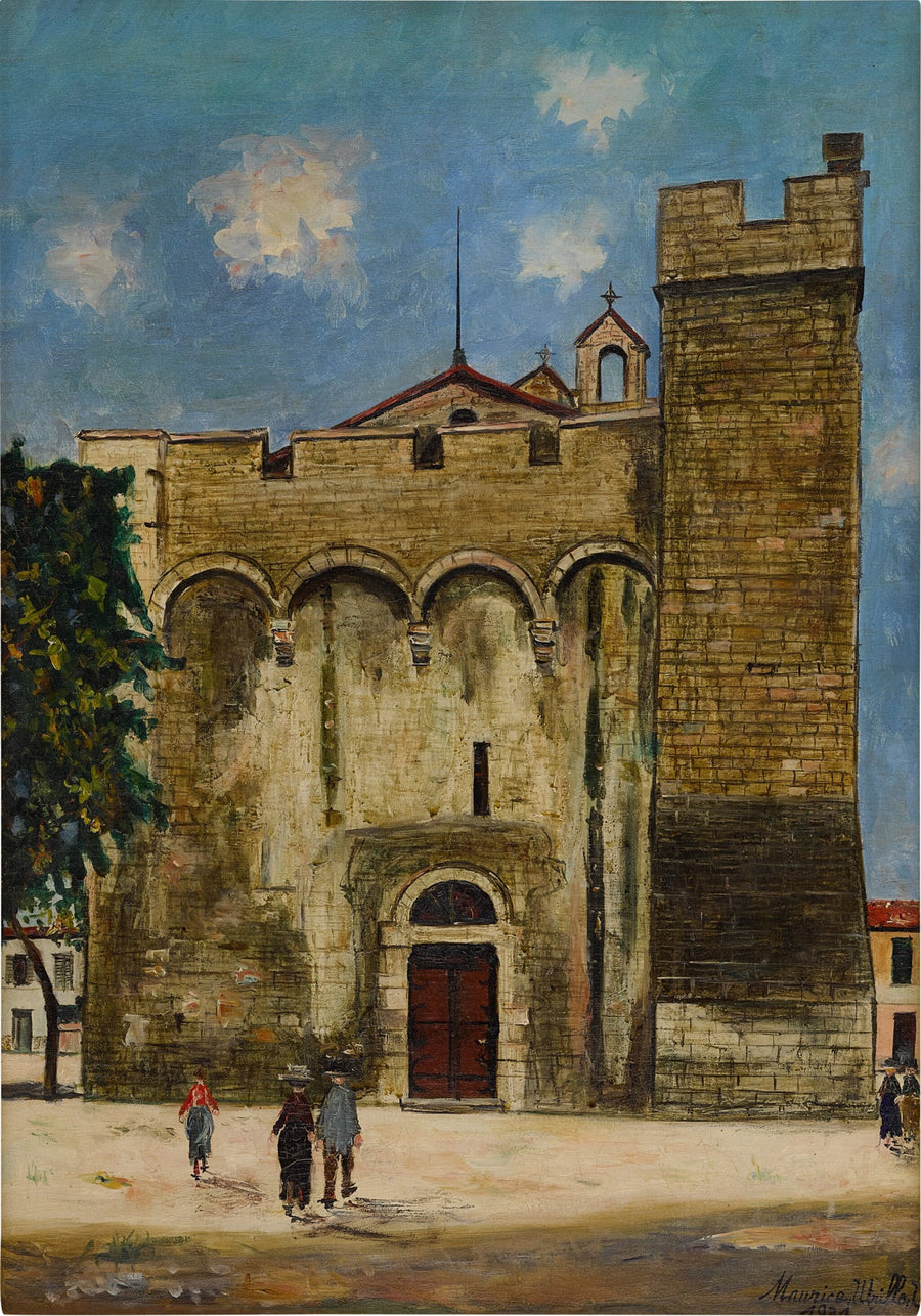Église, Saintes-Maries-de-la-mer (1931) - Maurice Utrillo