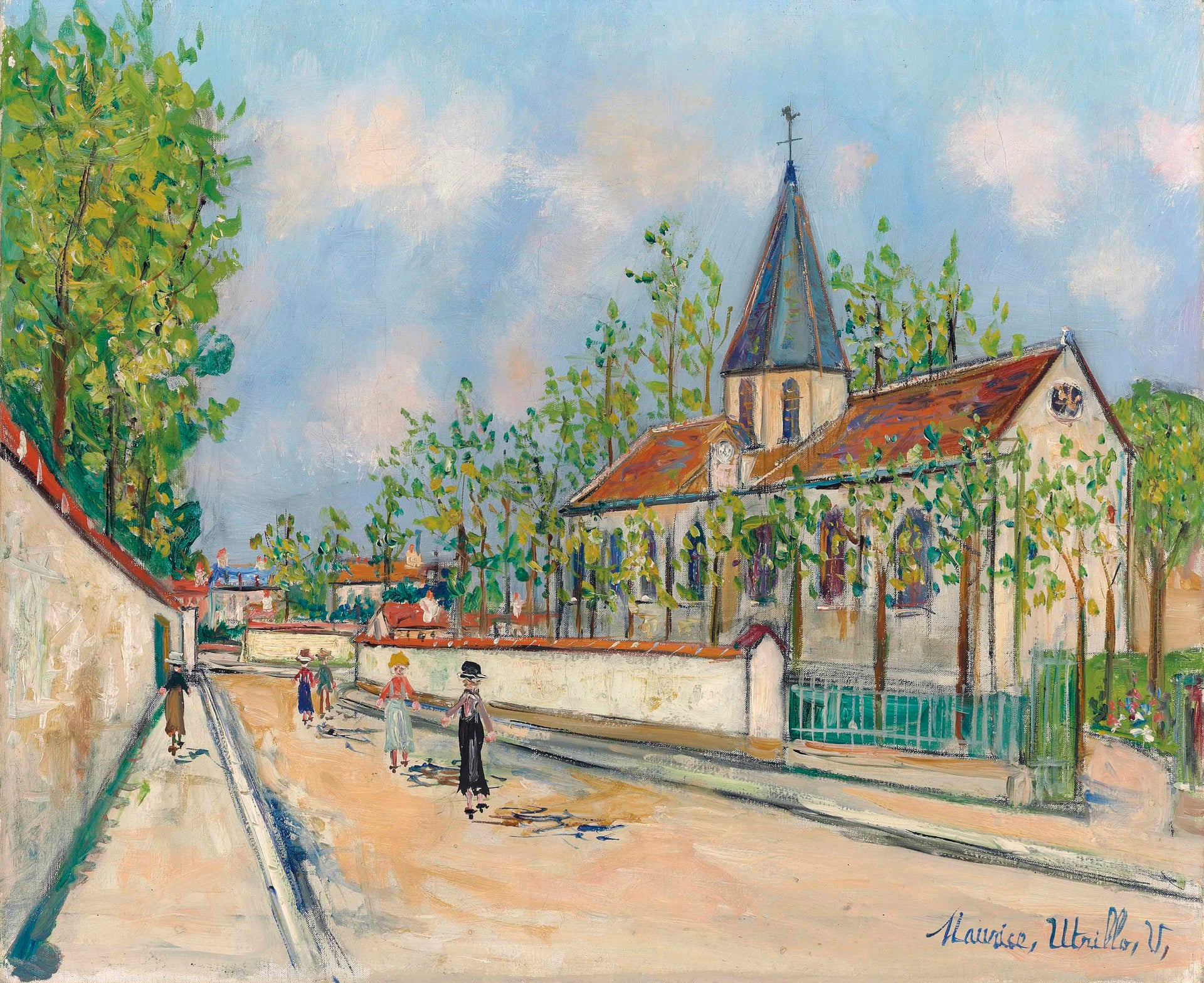 Église d'Eaubonne - Maurice Utrillo