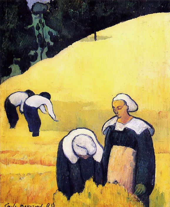 Żniwa - Émile Bernard