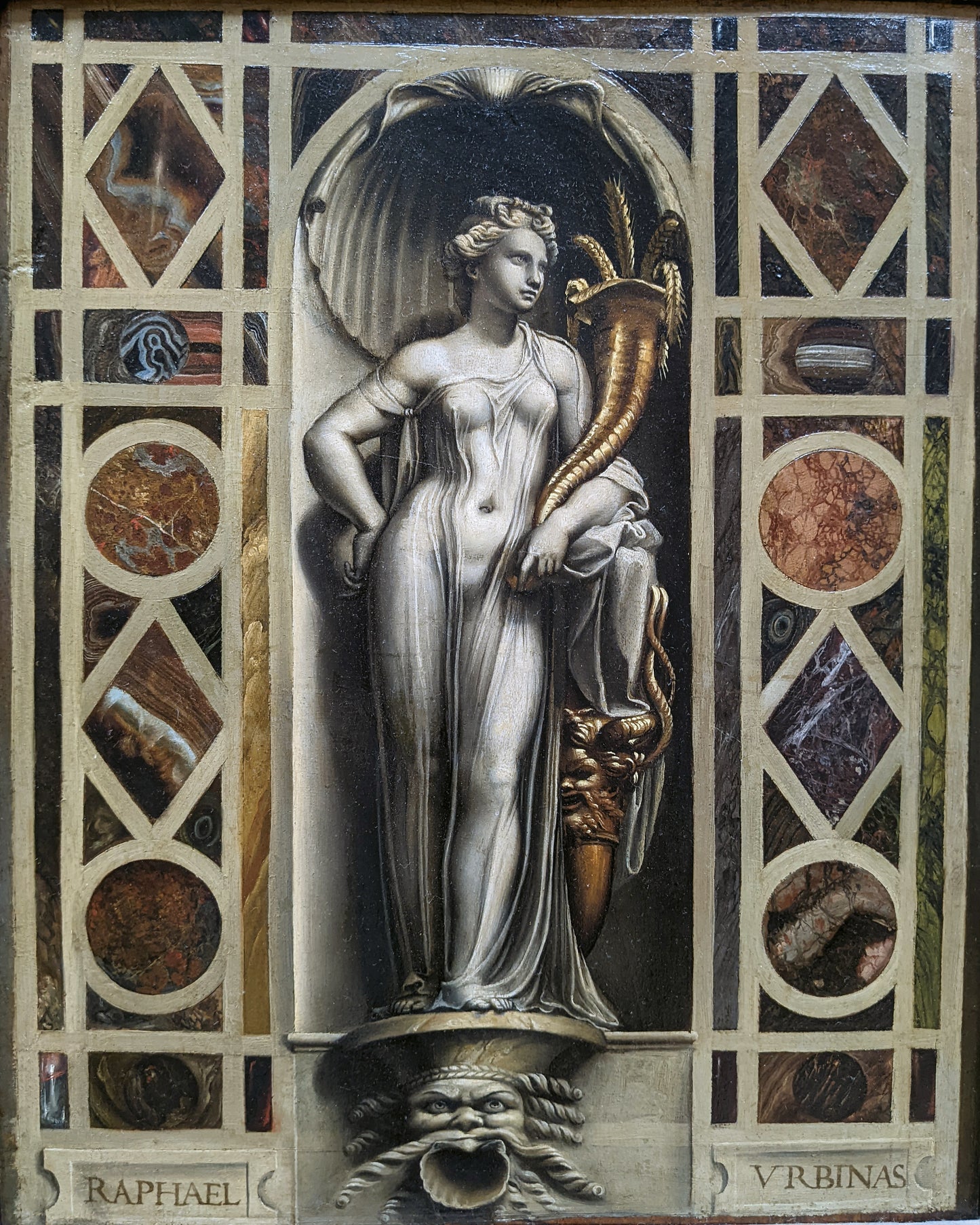 Reproduction du tableau « Cérès - Raphaël Sanzio » par Alpha Reproduction en peinture à l’huile