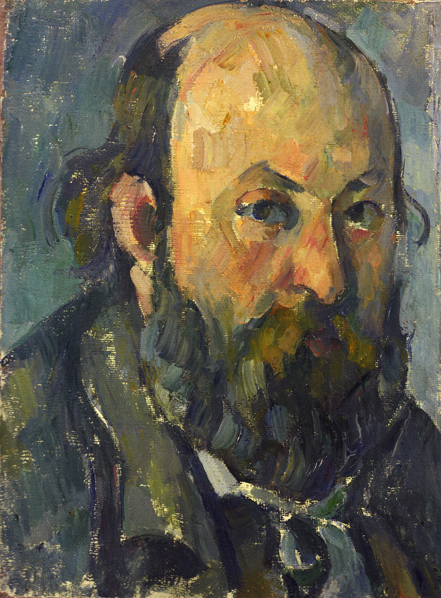 Reproduction du tableau « Autoportrait - Paul Cézanne » par Alpha Reproduction en peinture à l’huile