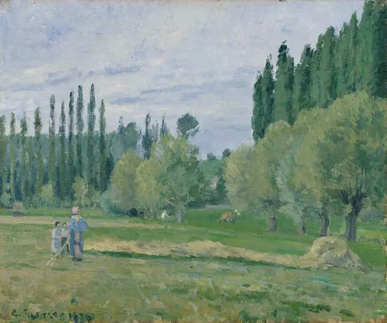 Koszenie - Camille Pissarro