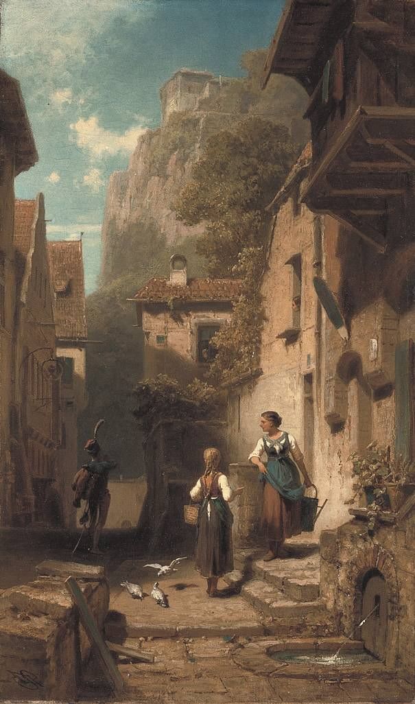 Huzar - Carl Spitzweg