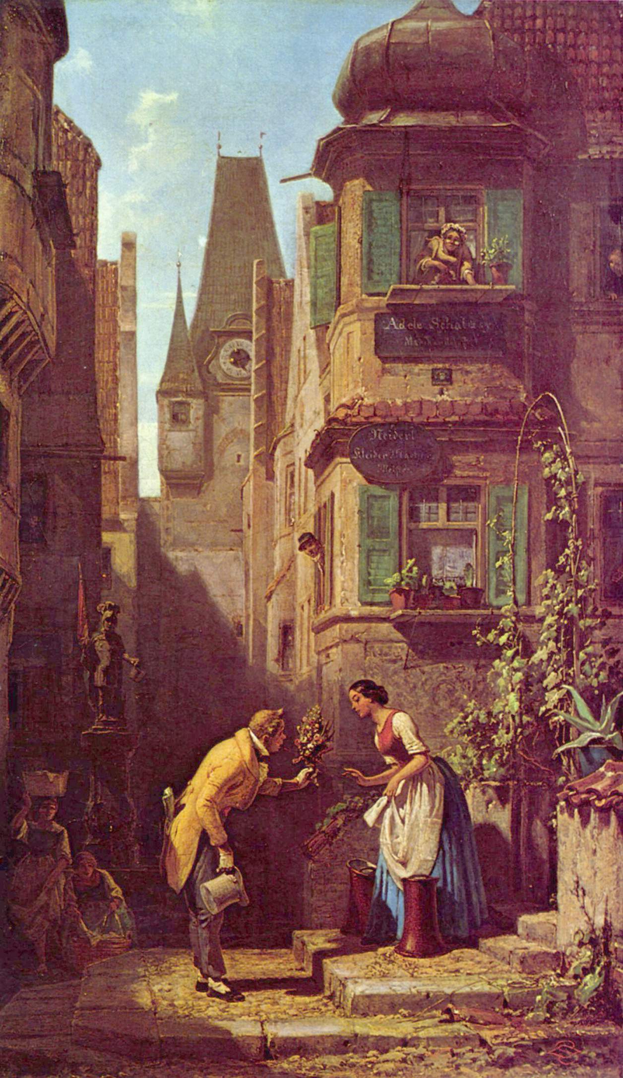 Wieczny małżonek - Carl Spitzweg