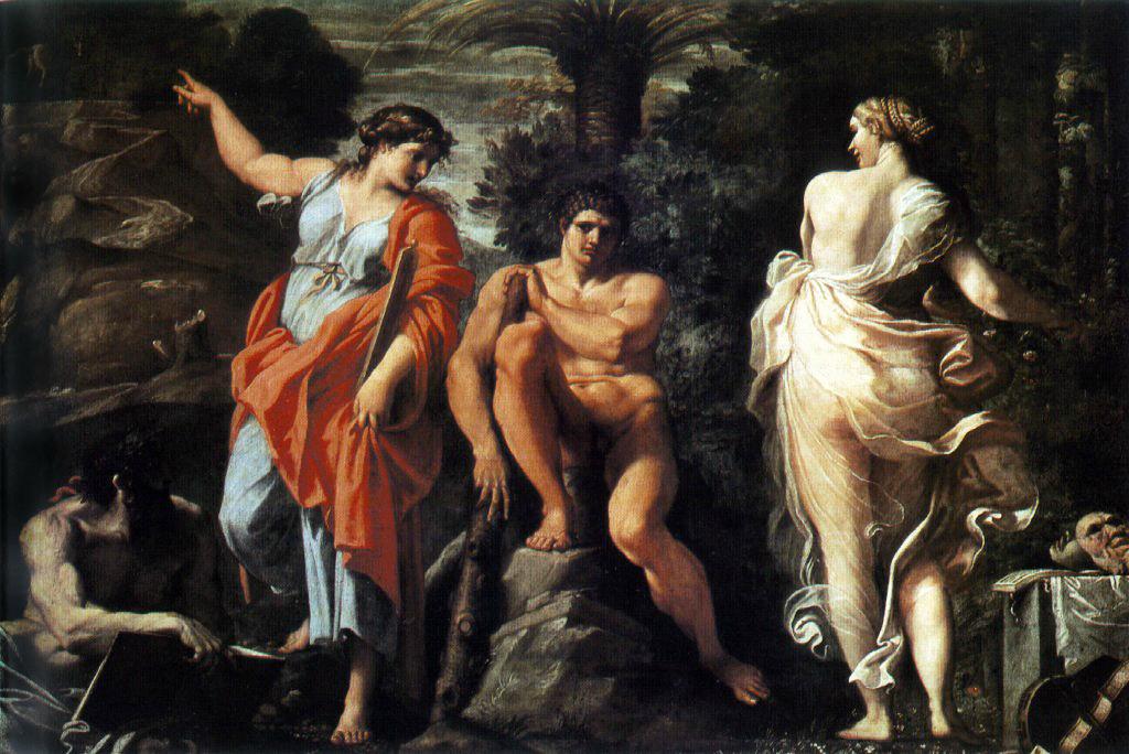 Le Choix d’Hercule - Annibale Carracci - Alpha Reproduction