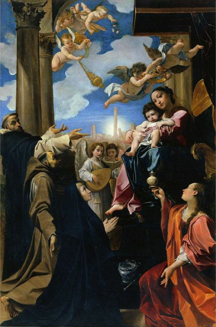 Madonna z Bargellini - Ludovico Carracci